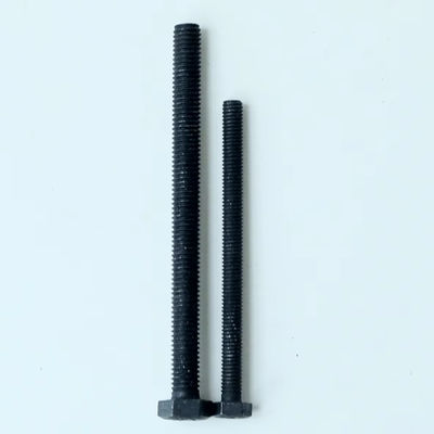 Black Quenched External Hexagonal Full Thread Bolts M8-M24 with GB Standard 8.8 Grade