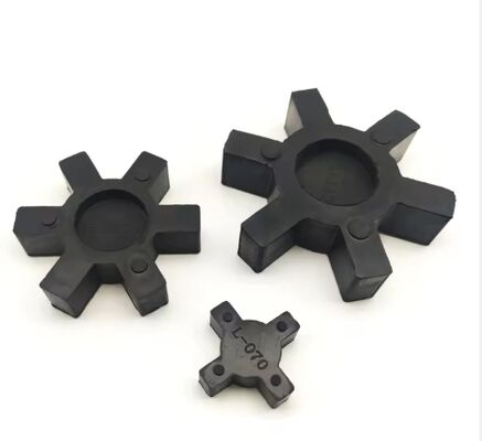 Hot Sales Countersunk L-shaped Rubber Cushion Coupling Elements with Plain Surface for M4-M8 Screw Size