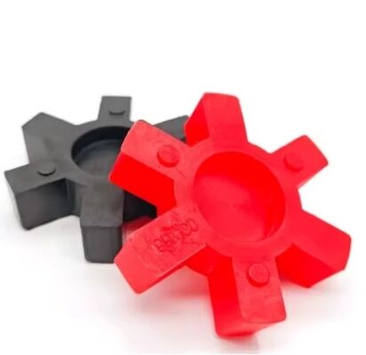 Hot Sales Countersunk L-shaped Rubber Cushion Coupling Elements with Plain Surface for M4-M8 Screw Size