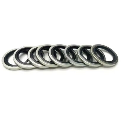 M10 M12 M14 M16 M18 M20 DIN Standard Zinc Plated Plain Finish Dowty USIT Aluminium Self-Centering Bonded Seal Flat Washer