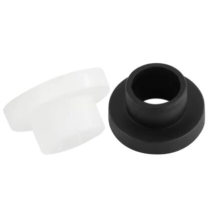 Black and White Plastic Step Washer Sleeve Insulating Washers for M2-M16 Screws 6mm Thickness General Industry Use