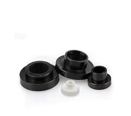 Black and White Plastic Step Washer Sleeve Insulating Washers for M2-M16 Screws 6mm Thickness General Industry Use