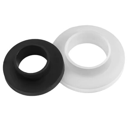 Black and White Plastic Step Washer Sleeve Insulating Washers for M2-M16 Screws 6mm Thickness General Industry Use