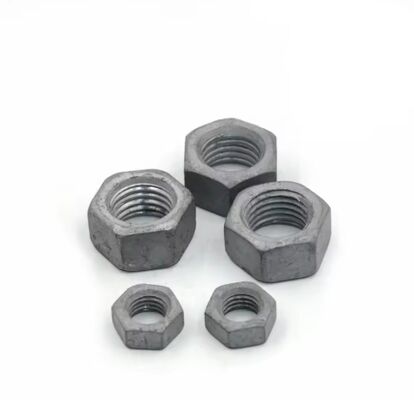 Heavy Hex Nuts  Carbon Steel Black Oxide Structural Bolting Applications