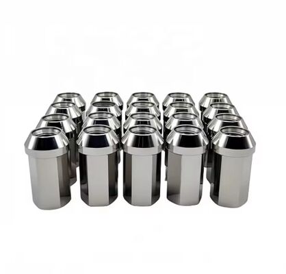 Wholesale Polished Auto Tire Parts M12 Titanium Lug Nuts by PYTITANS