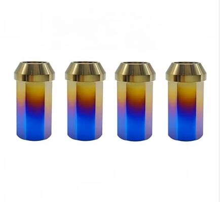 Wholesale Polished Auto Tire Parts M12 Titanium Lug Nuts by PYTITANS