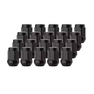 High Quality 20Pcs M12 X1.25MM Red/Blue/Black HuangXin Brand Steel Hex Lug Wheel Nuts 17mm Car Screw Parts Made in China