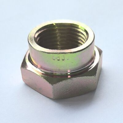 Heavy Duty Flange Nylon Insert Lock Nut - Zinc Plated for Vibration Resistance