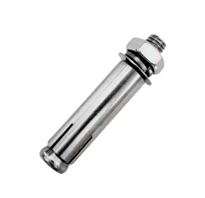 Grade 304 Stainless Steel Hex Head Sleeve Anchor Bolt GB Standard Polished Finish Expansion Wedge Anchor M10*100