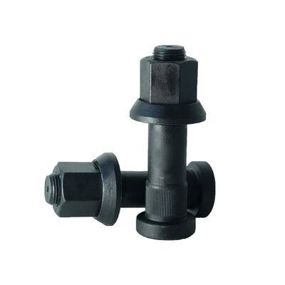 High-quality New Steel Truck Wheel Bolts Grade 8.8/10.9/12.9 M22x1.5 Thread Size HuangXin Brand