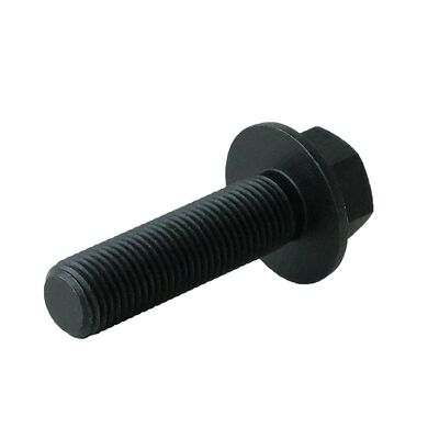 High-Strength Black Oxide Hex Flange Bolt for Automotive and Industrial Applications