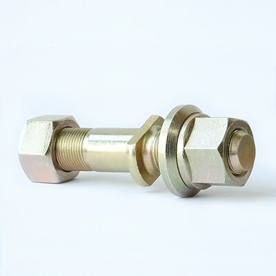 Factory Direct Sale Custom Truck Wheel Stud Bolts Grade 10.9/12.9 High-quality Wheel Components for HuangXin Brand Black