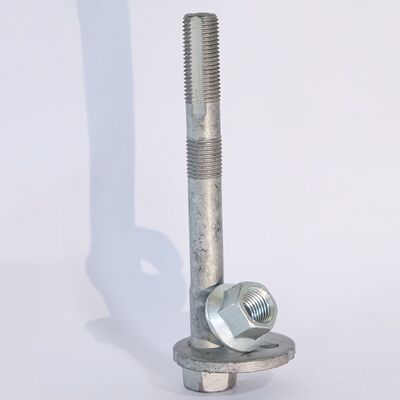 New Condition HuangXin Silver Steel Eccentric Bolt Kit Dacromet Surface Treatment CAMBER ADJUSTMENT High Performance Wheel Parts