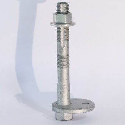 New Condition HuangXin Silver Steel Eccentric Bolt Kit Dacromet Surface Treatment CAMBER ADJUSTMENT High Performance Wheel Parts