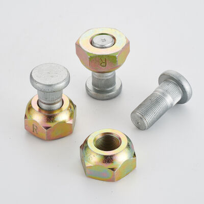 Hot Sale New Condition Grade 10.9 40cr Steel Zinc Surface Treated for Coaster Truck Wheel Hub Bolt Nut for Vehicle