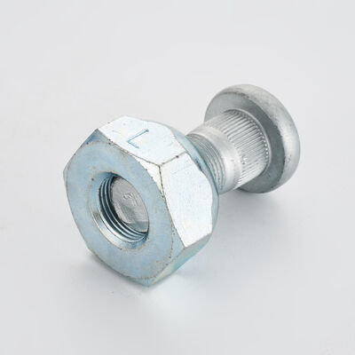 Hot Sale New Condition Grade 10.9 40cr Steel Zinc Surface Treated for Coaster Truck Wheel Hub Bolt Nut for Vehicle