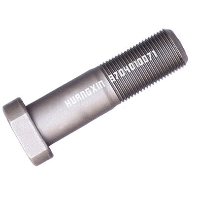 Huangxin High Quality for Mercedes for Truck Wheel Bolt M18*1.5 Grade 10.9/12.9 Model 6744020171 Essential Truck Part