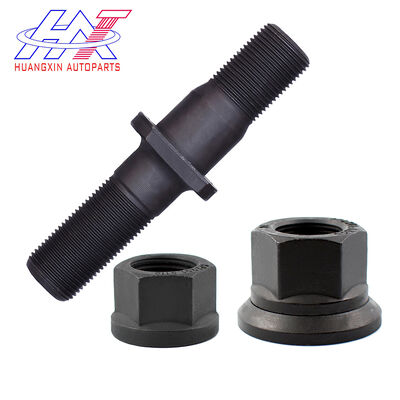 Custom Machining 10.9 Steel Grade Black New Truck Wheel Hub Bolt Premium Wheel Parts